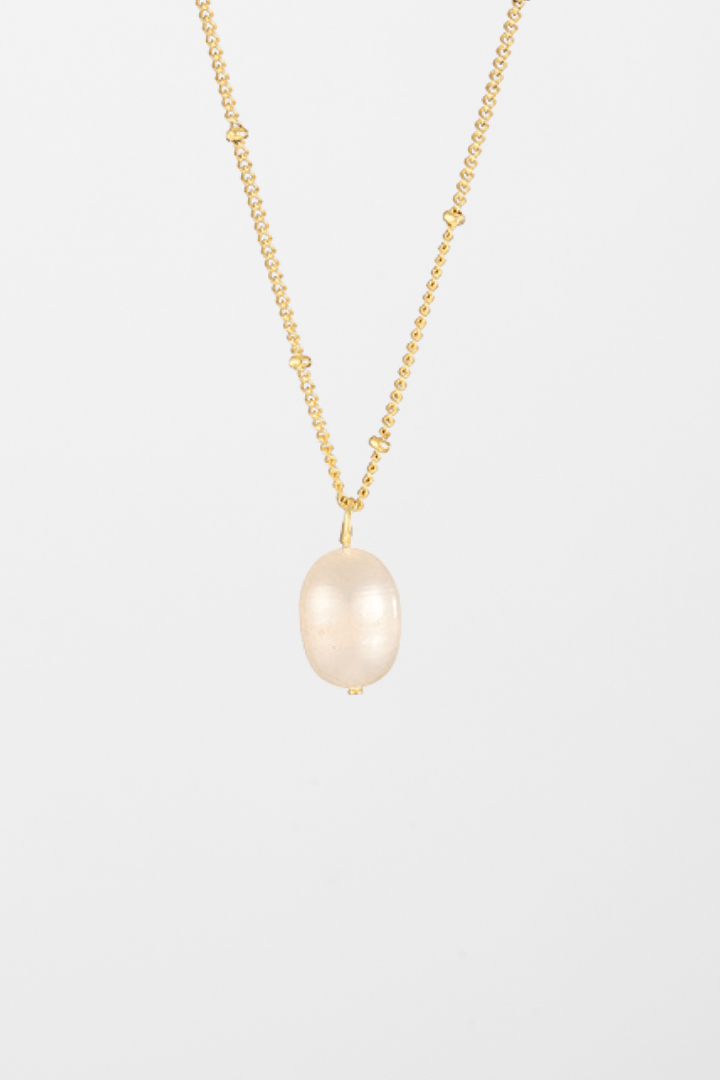 PEARL DROP NECKLACE - Kumaya Jewelry