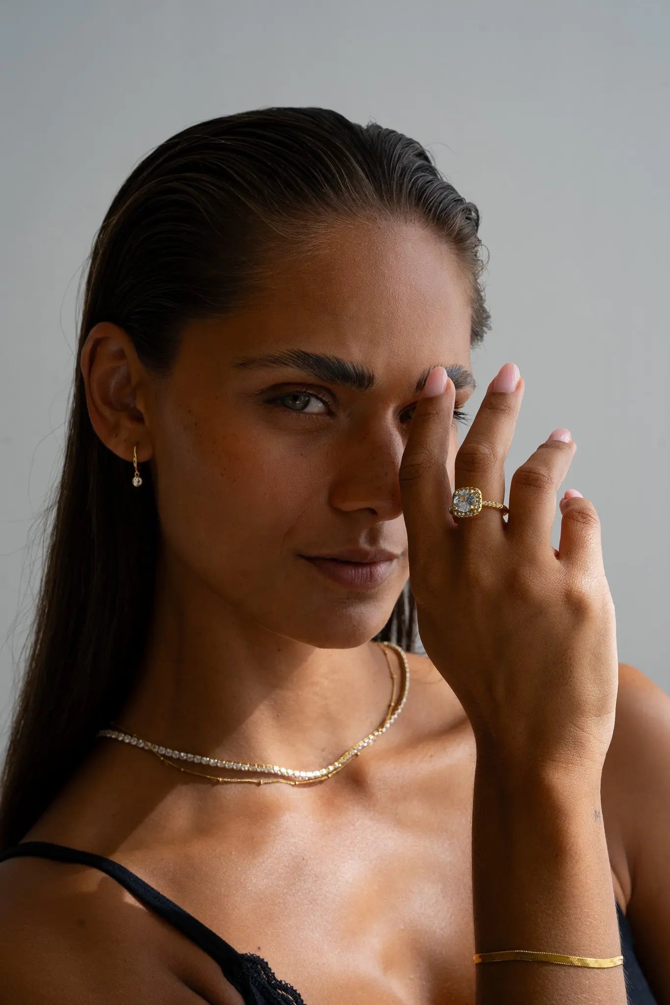 BEZEL HUGGIES - Kumaya Jewelry