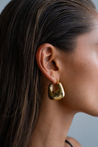 CHUBBY HOOPS - Kumaya Jewelry