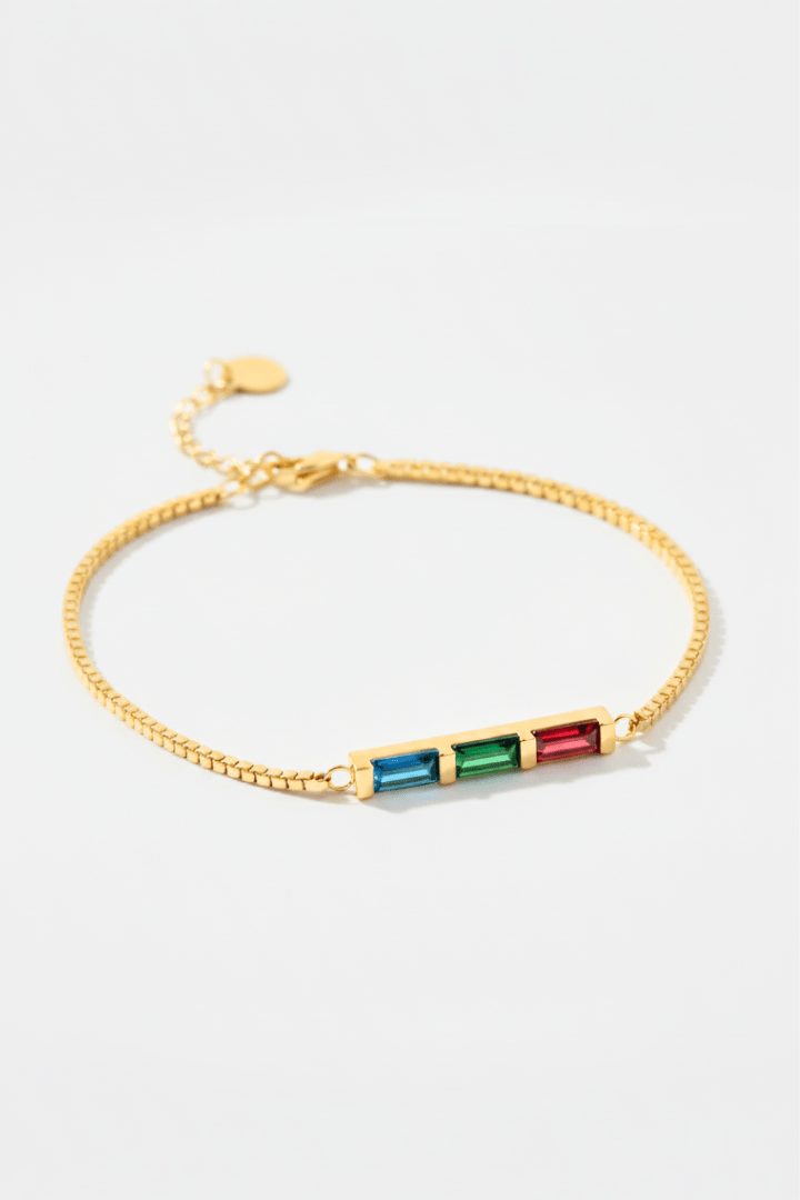 CLASSIC BIRTHSTONE BRACELET - Kumaya Jewelry