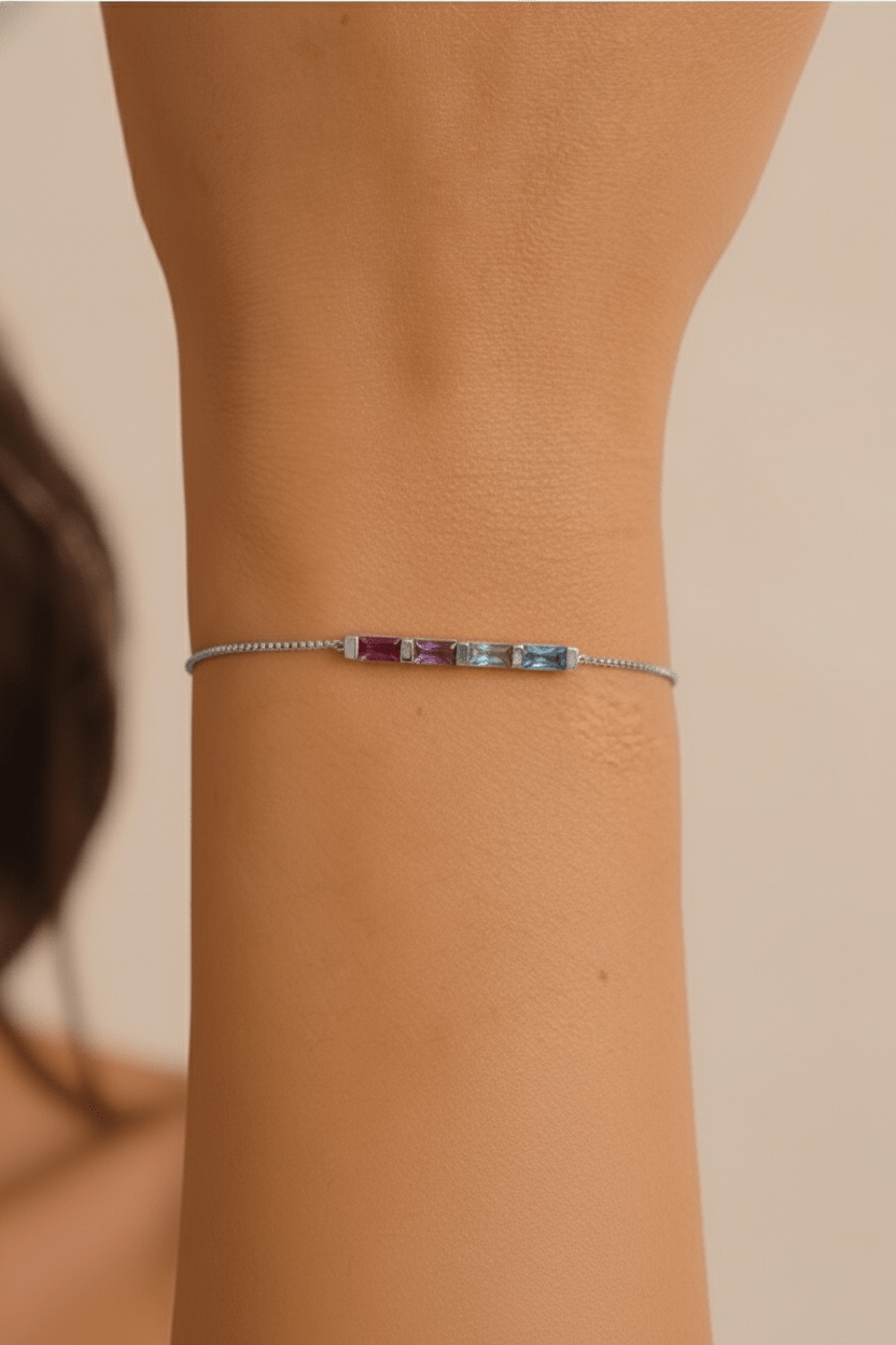 CLASSIC BIRTHSTONE BRACELET - Kumaya Jewelry