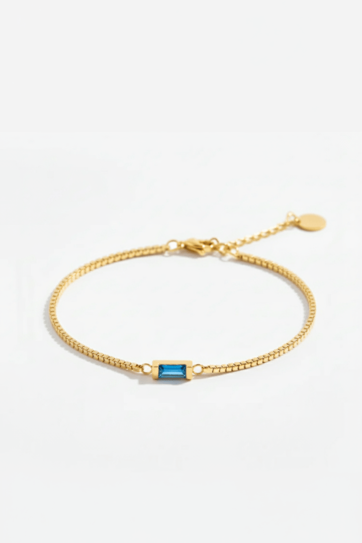 CLASSIC BIRTHSTONE BRACELET - Kumaya Jewelry
