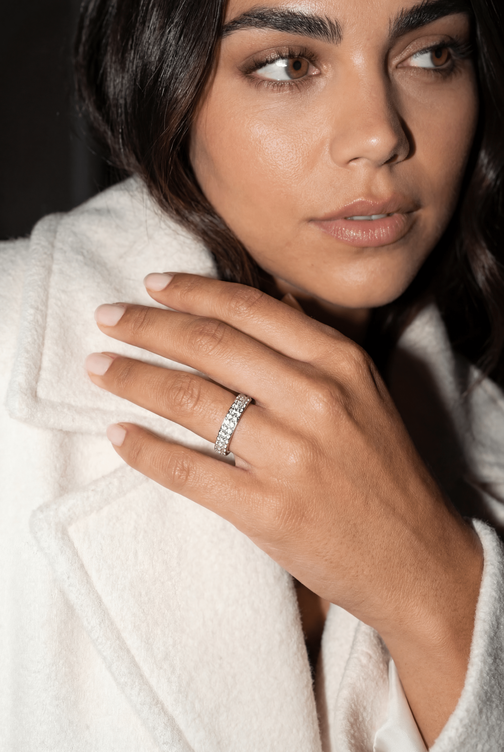 CLASSIC PAVE RING - Kumaya Jewelry