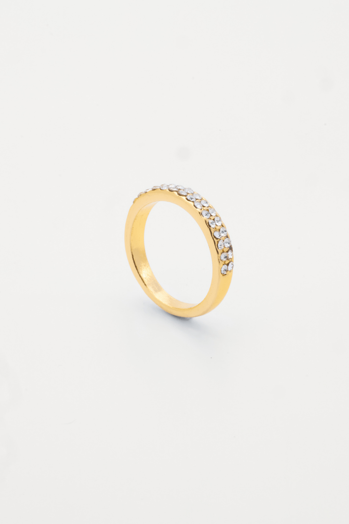 CLASSIC PAVE RING - Kumaya Jewelry