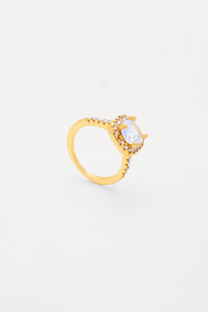 CUSHION CUT RING - Kumaya Jewelry