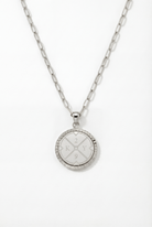 ENGRAVED COMPASS NECKLACE - Kumaya Jewelry
