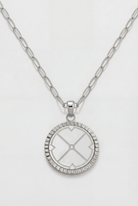 ENGRAVED COMPASS NECKLACE - Kumaya Jewelry