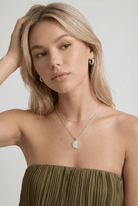 ENGRAVED COMPASS NECKLACE - Kumaya Jewelry