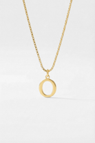 INITIAL NECKLACE GOLD - Kumaya Jewelry