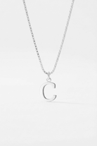 INITIAL NECKLACE SILVER - Kumaya Jewelry