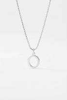INITIAL NECKLACE SILVER - Kumaya Jewelry