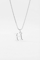 INITIAL NECKLACE SILVER - Kumaya Jewelry