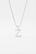 INITIAL NECKLACE SILVER - Kumaya Jewelry