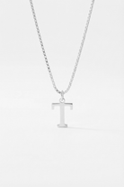 INITIAL NECKLACE SILVER - Kumaya Jewelry