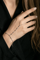 LUNA HAND CHAIN SILVER - Kumaya Jewelry