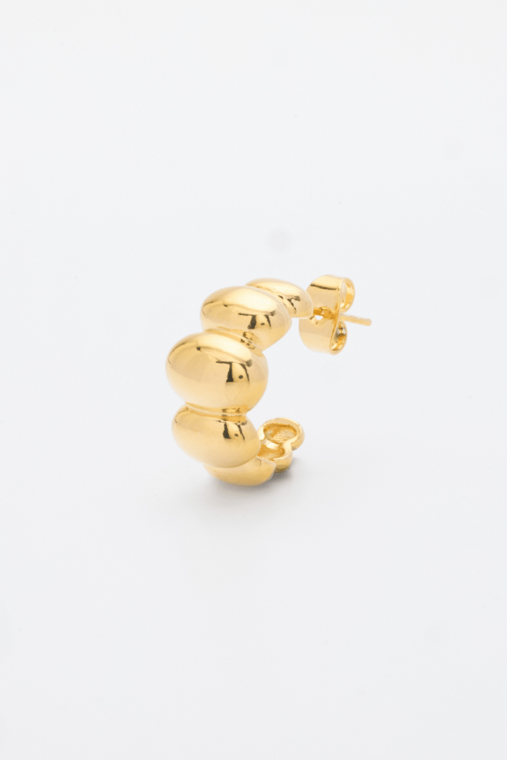 PUFFY HOOPS - Kumaya Jewelry