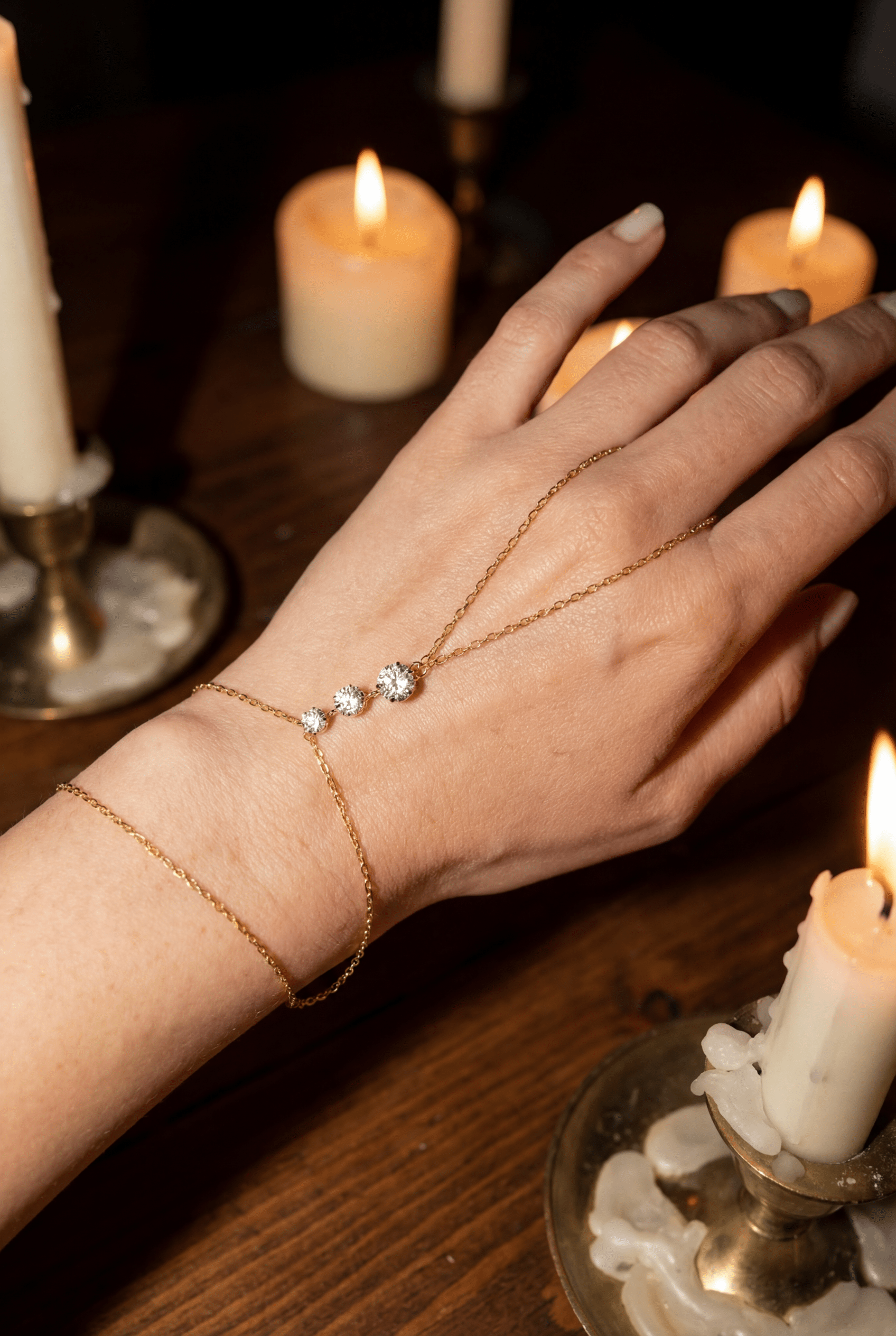 SOLARA HAND CHAIN - Kumaya Jewelry